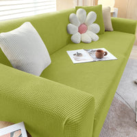 Stylish Stretch Sofa Cover - StretchGuard-1-Seater (90-140cm)-Grass Green-State of Style