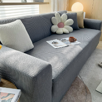Stylish Stretch Sofa Cover - StretchGuard-1-Seater (90-140cm)-Light Grey-State of Style