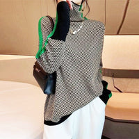 Stylish Striped Ladies Sweater - Lena-Green-S-State of Style