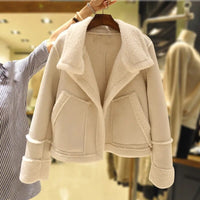 Stylish Suede Jacket for Women | Fiene's Jacket-Yellow-S-State of Style