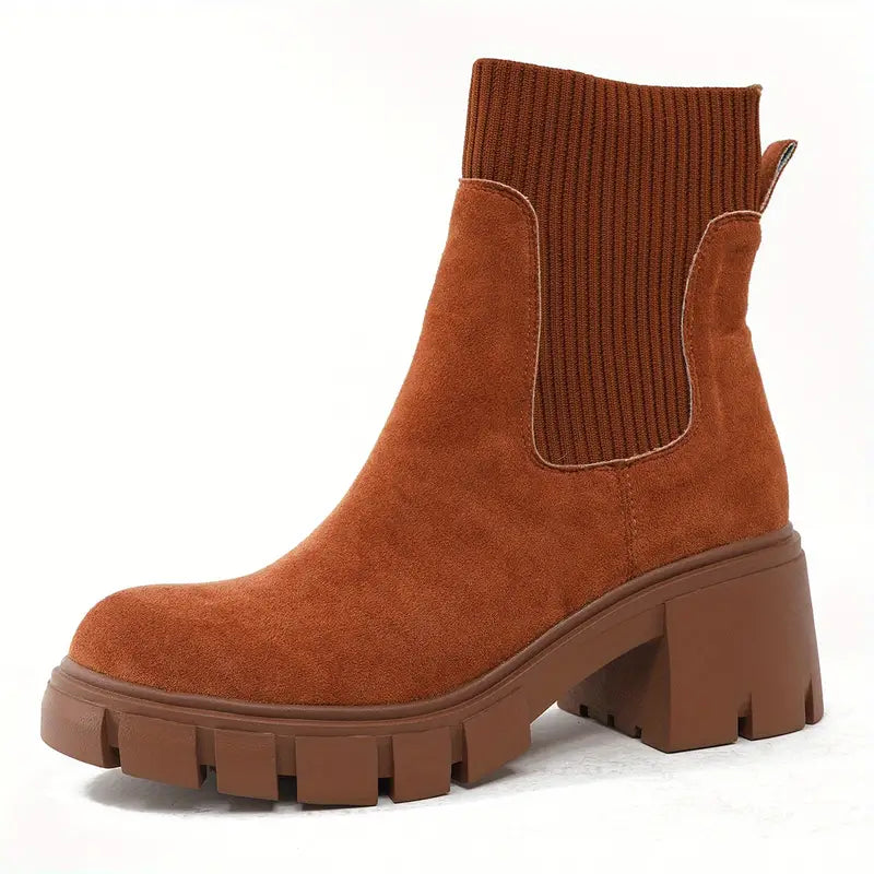 Stylish Suede Winter Shoes for Women - Eloise-Brown-2.5-State of Style
