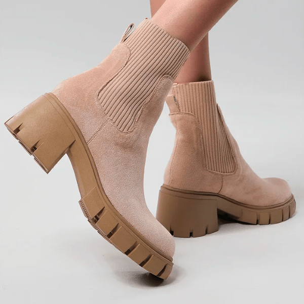 Stylish Suede Winter Shoes for Women - Eloise-Grey-2.5-State of Style