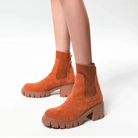 Stylish Suede Winter Shoes for Women - Eloise-Grey-2.5-State of Style