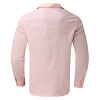 Stylish summer shirt in plus size for men – Hayes-Army green - 3 buttons-M-State of Style