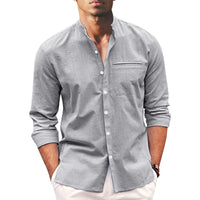 Stylish summer shirt in plus size for men – Hayes-Gray-M-State of Style