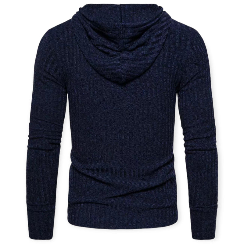 Stylish Sweater with Prints for Men - UrbanWild-Chestnut brown-S-State of Style