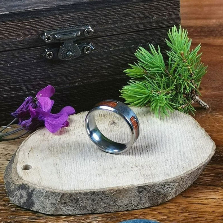 Stylish Tree of Life Ring made of Stainless Steel for Women - Elina-Tree of Life-5.11 cm-State of Style
