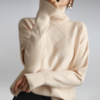Stylish Turtleneck for Women - Isabella-Beige-S-State of Style