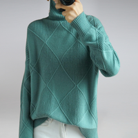 Stylish Turtleneck for Women - Isabella-Green-S-State of Style