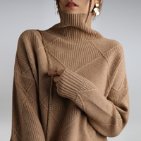 Stylish Turtleneck for Women - Isabella-Yellow-S-State of Style
