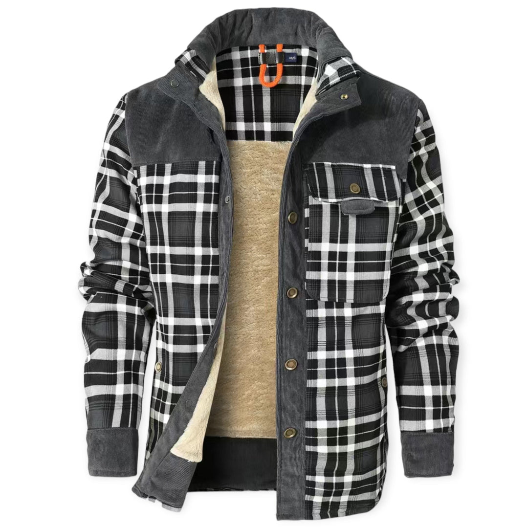 Stylish & Warm Men's Vest - FrostVogue-Grey-S-State of Style