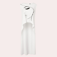 Stylish White Top for Ladies - Mira-XS-State of Style