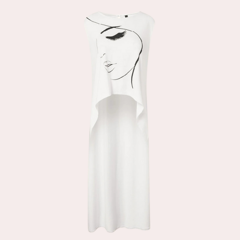 Stylish White Top for Ladies - Mira-XS-State of Style