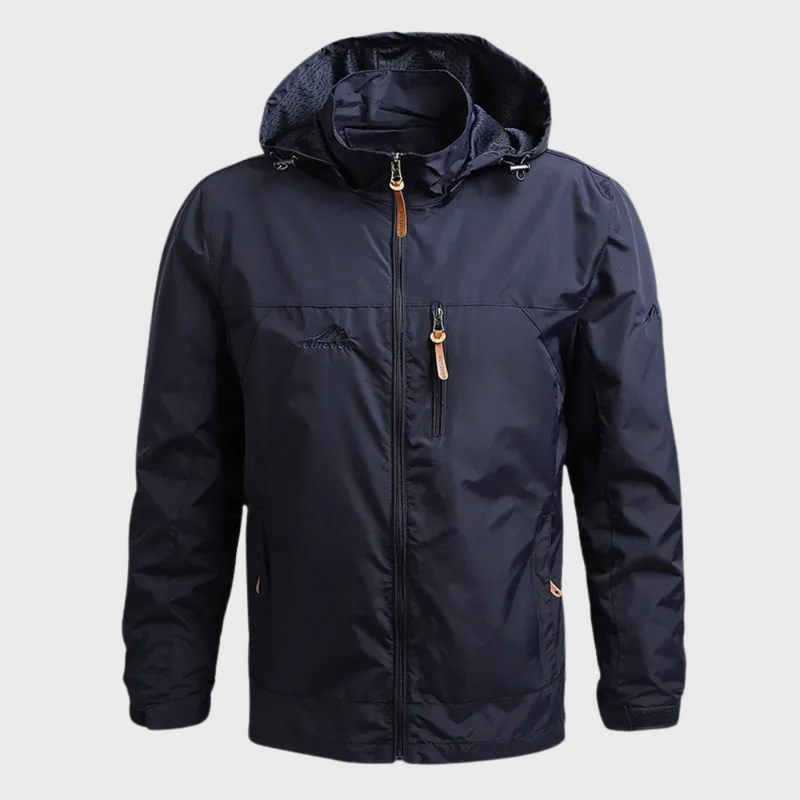 Stylish Windbreaker for Men - Luca-Blue-M-State of Style