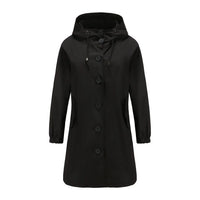 Stylish Windproof Trench Coat - Livia-Black-S-State of Style