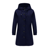 Stylish Windproof Trench Coat - Livia-Blue-S-State of Style