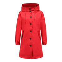 Stylish Windproof Trench Coat - Livia-Red-S-State of Style