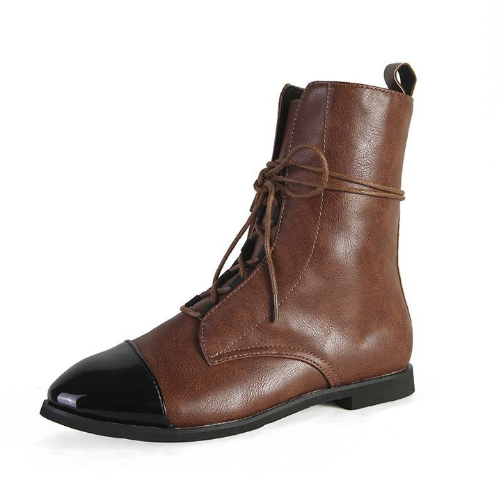 Stylish Women's Ankle Boots - Vivienne-Black-4-State of Style