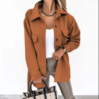 Stylish Women's Blazer - Elina-Khaki-S-State of Style