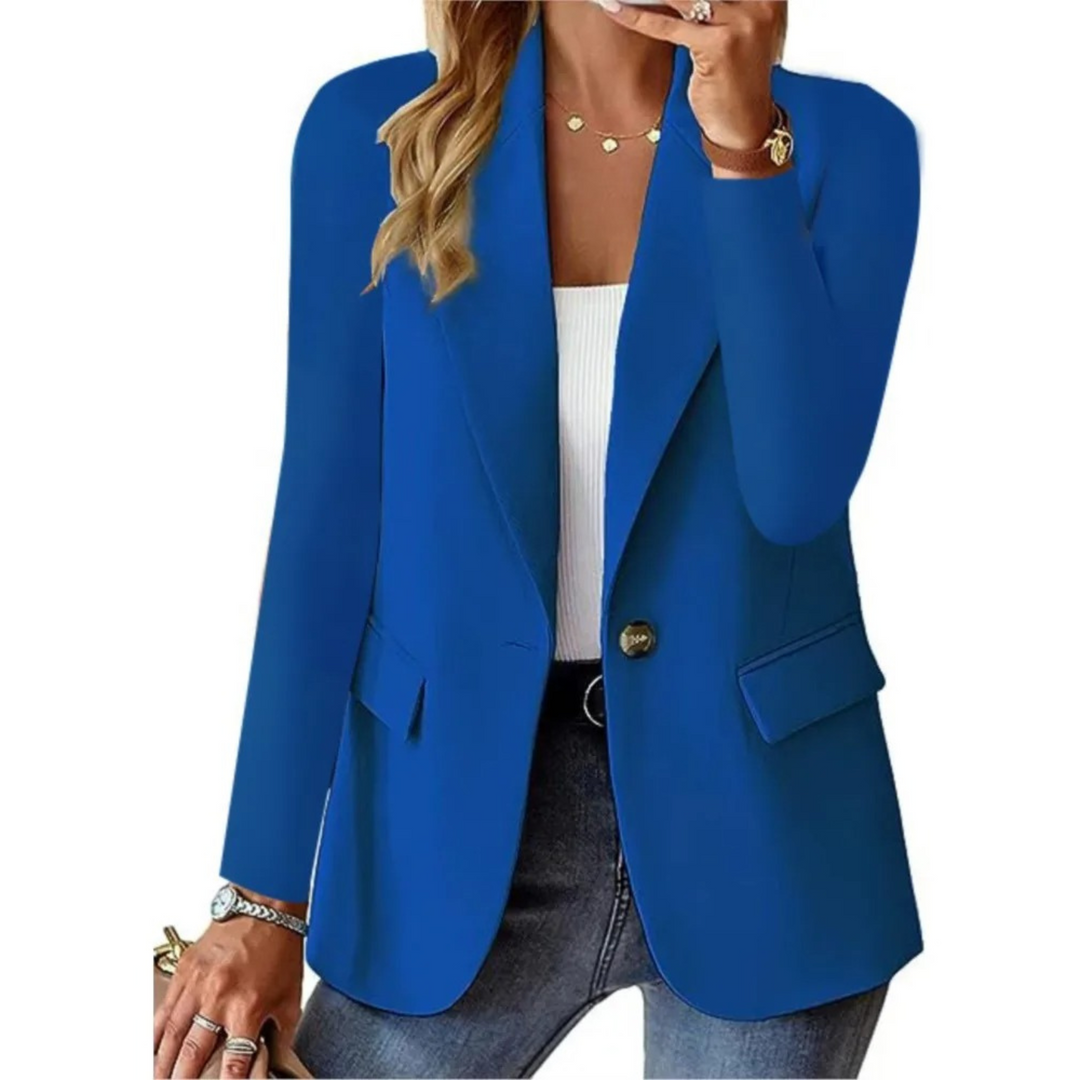 Stylish Women's Blazer - Emma-Blue-S-State of Style