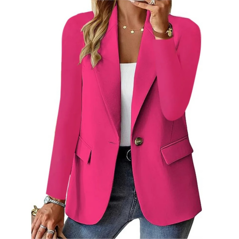 Stylish Women's Blazer - Emma-Pink-S-State of Style
