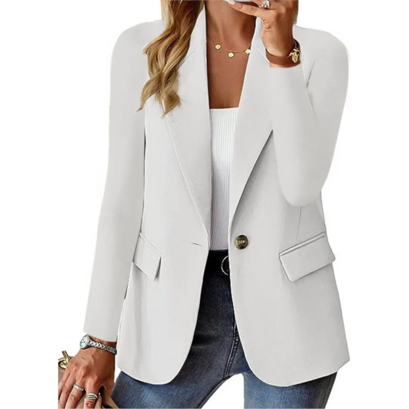 Stylish Women's Blazer - Emma-White-S-State of Style
