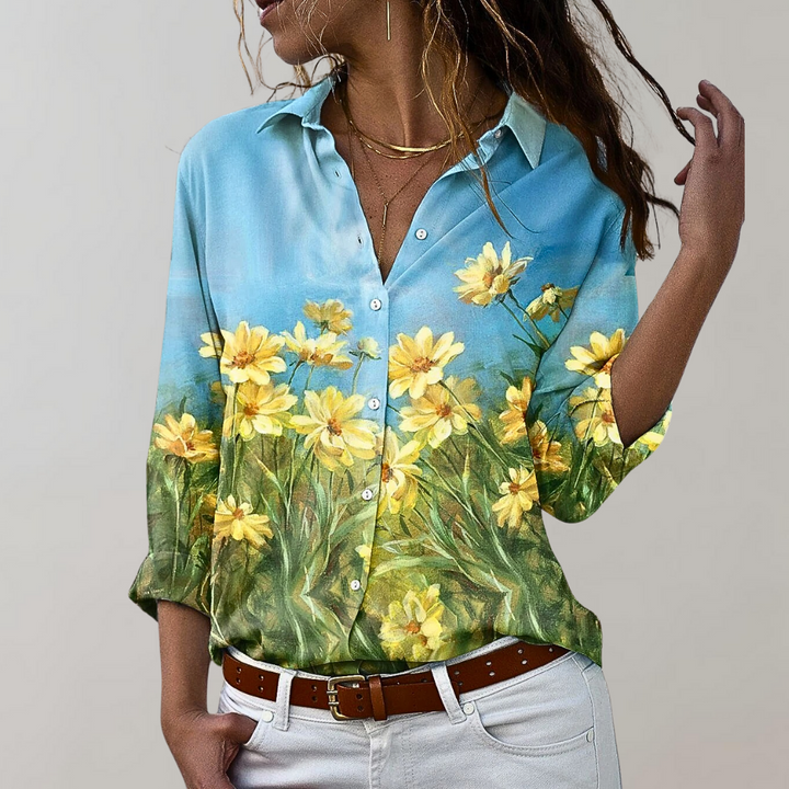 Stylish Women's Blouse - Emma-Gold-S-State of Style