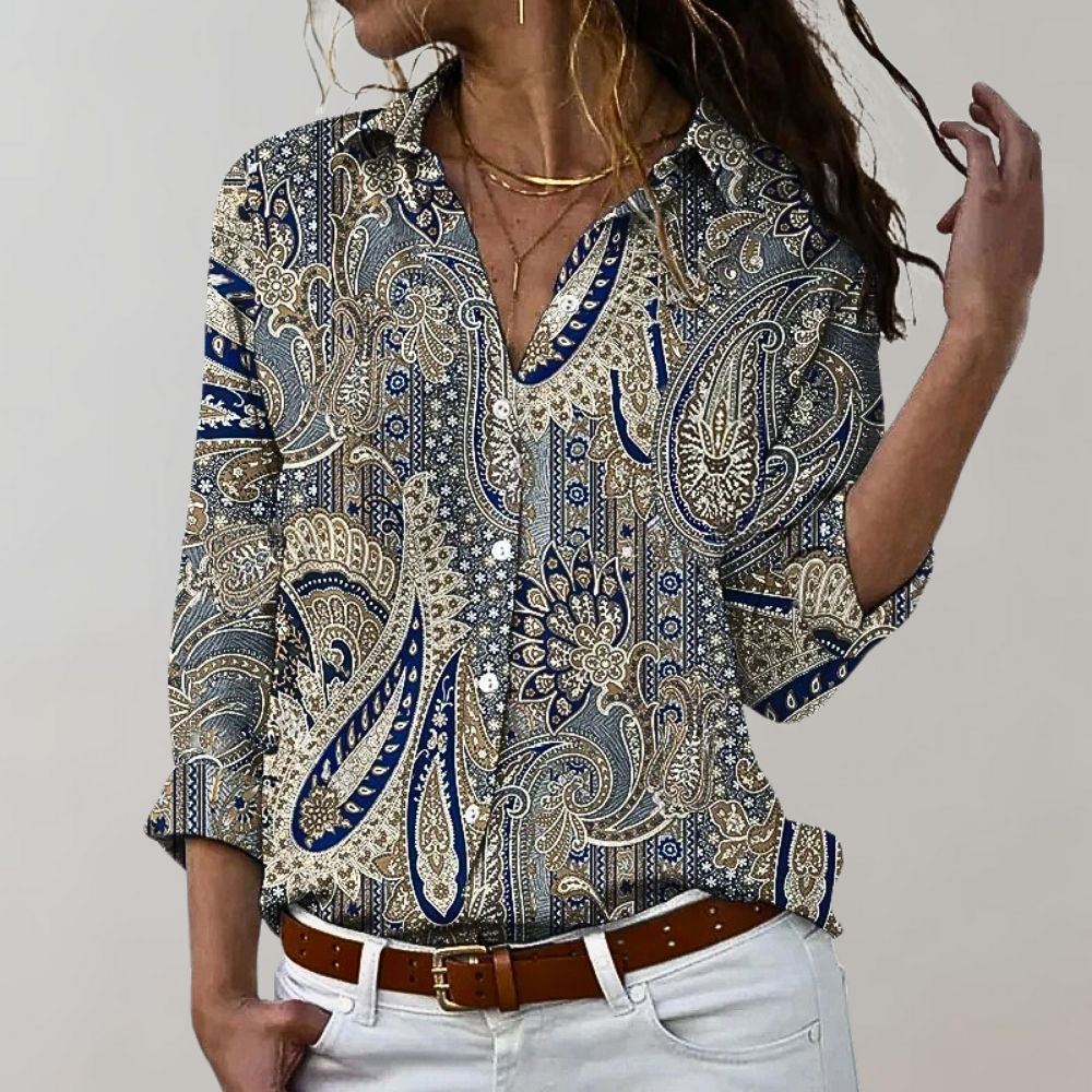 Stylish Women's Blouse - Emma-Grey-S-State of Style