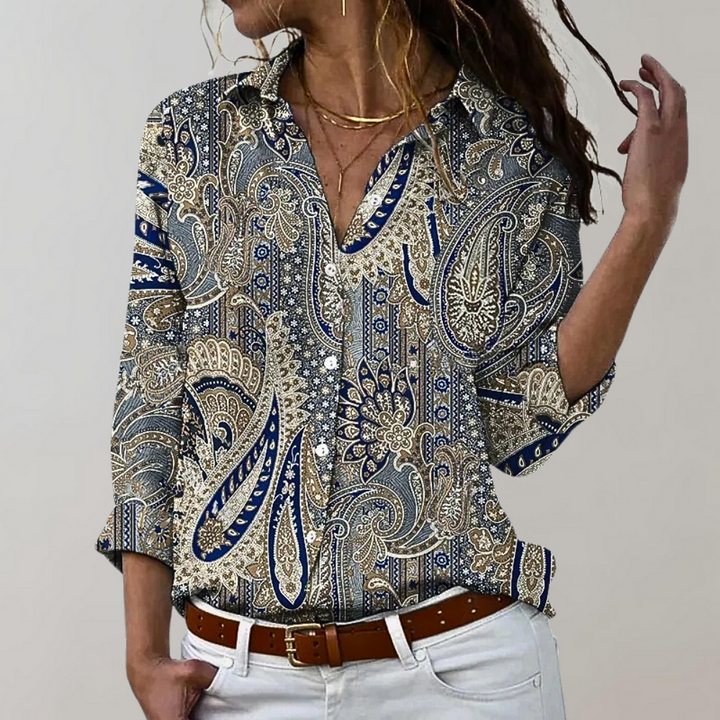 Stylish Women's Blouse - Emma-Grey-S-State of Style