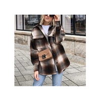 Stylish Women's Denim Jacket | Casual & Comfortable-Dark Brown-S-State of Style