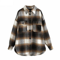 Stylish Women's Denim Jacket | Casual & Comfortable-Dark Brown-S-State of Style