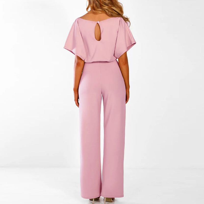 Stylish Women's Jumpsuit - Naomi-Beige-S-State of Style