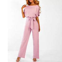 Stylish Women's Jumpsuit - Naomi-Pink-S-State of Style