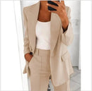Stylish Women's Suit - Valentina-Khaki-S-State of Style