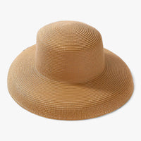 Stylish women's summer hat in light Panama style – Belinda-Khaki-State of Style