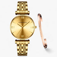 Stylish Women's Titanium Watch – Adeline-Gold-State of Style