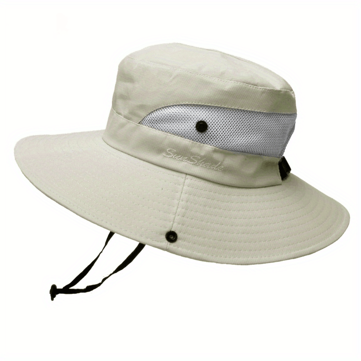 Stylish women's UV protection sun hat with a wide brim – Livia-Pink-State of Style
