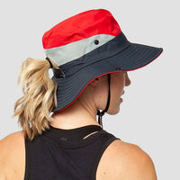Stylish women's UV protection sun hat with a wide brim – Livia-Pink-State of Style