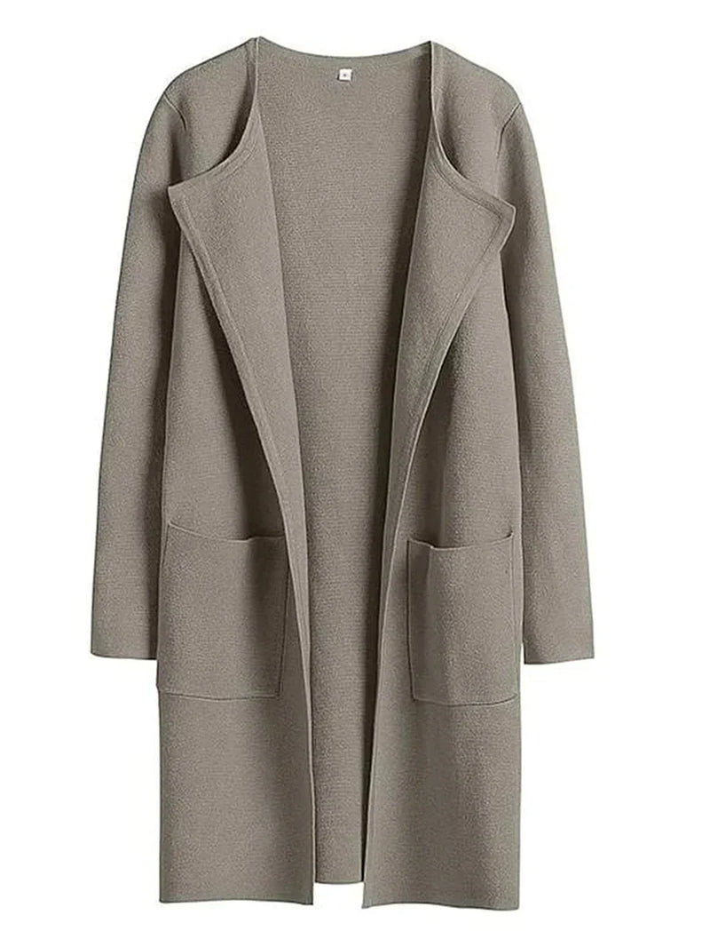 Stylish Women's Vest - Djamila-Taupe-S (36)-State of Style