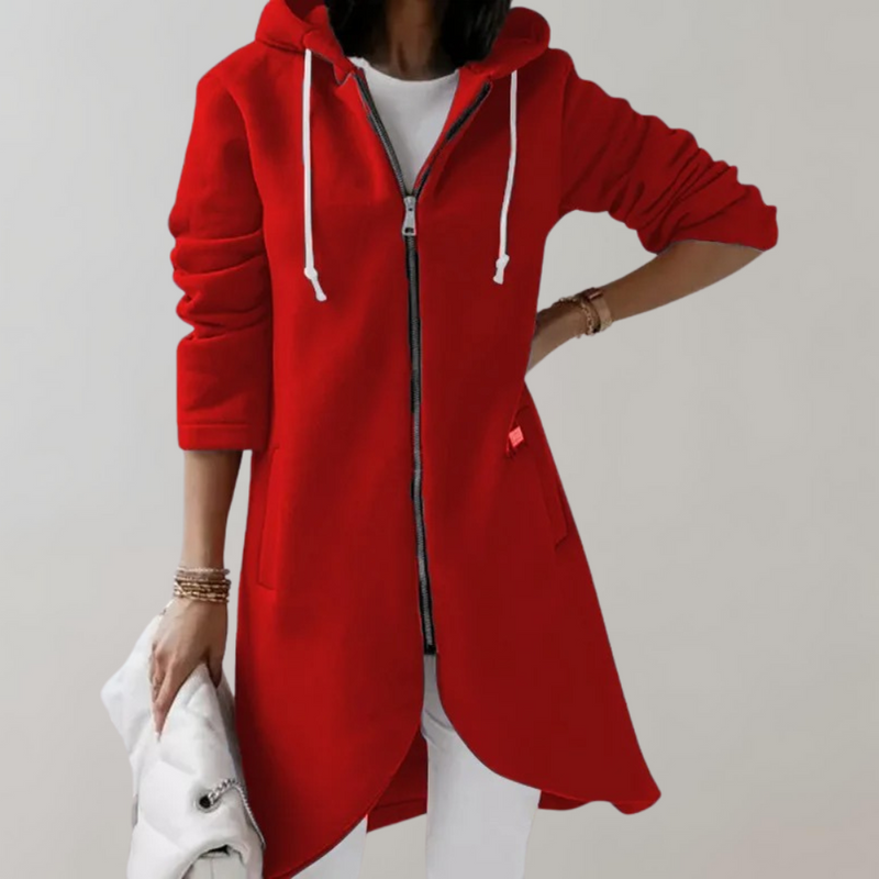 Stylish Women's Vest - Elara-Red-S-State of Style