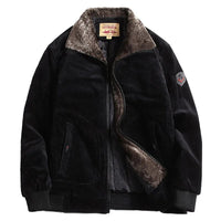 Stylish Wool Blend Winter Coat for Men - Liam-Black-M-State of Style