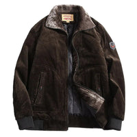Stylish Wool Blend Winter Coat for Men - Liam-Brown-M-State of Style