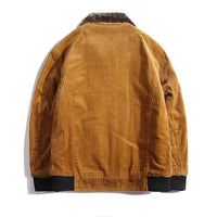 Stylish Wool Blend Winter Coat for Men - Liam-Yellow-M-State of Style
