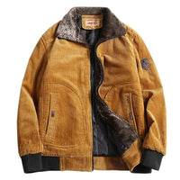 Stylish Wool Blend Winter Coat for Men - Liam-Yellow-M-State of Style