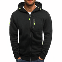 Stylish Zip-Up Hoodie - Markus-Black-S-State of Style