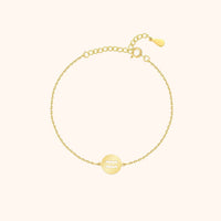 Stylish Zodiac Bracelet – Lyra-Gold-Aquarius-State of Style