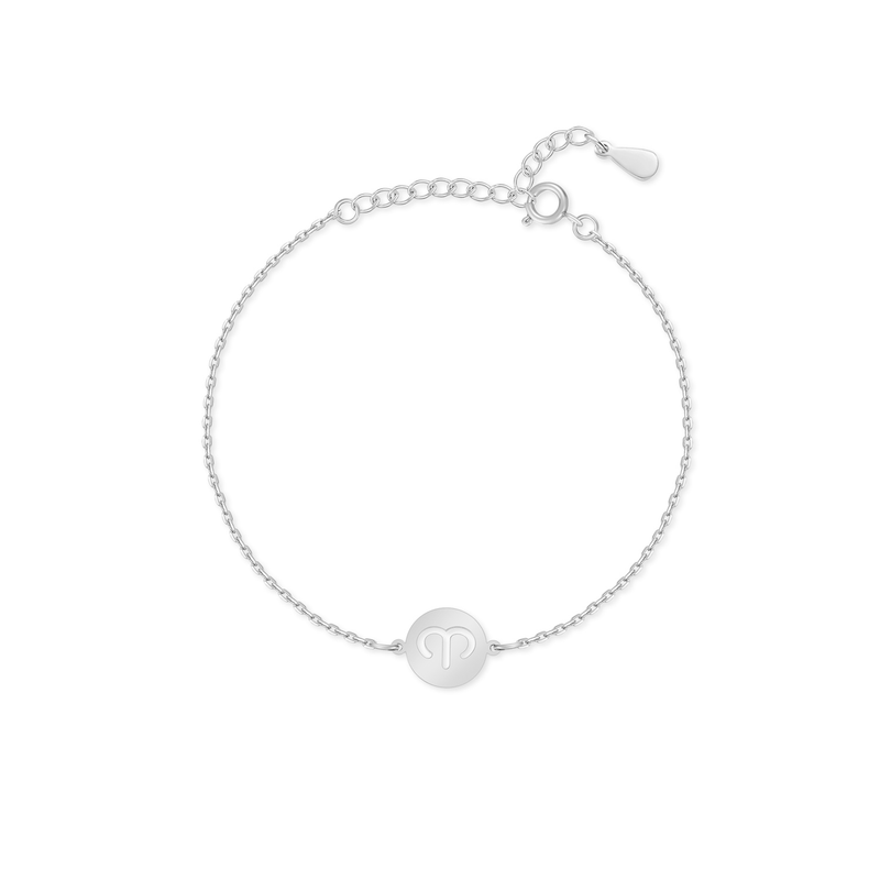 Stylish Zodiac Bracelet – Lyra-Silver-Aries-State of Style