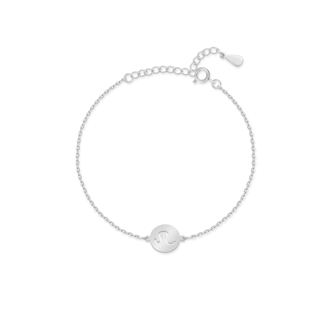 Stylish Zodiac Bracelet – Lyra-Silver-Leo-State of Style