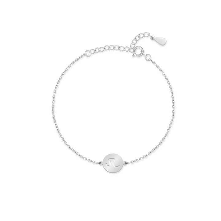 Stylish Zodiac Bracelet – Lyra-Silver-Leo-State of Style