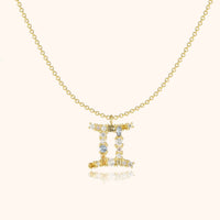 Stylish Zodiac Necklace - Celestia-Gold-Gemini-State of Style